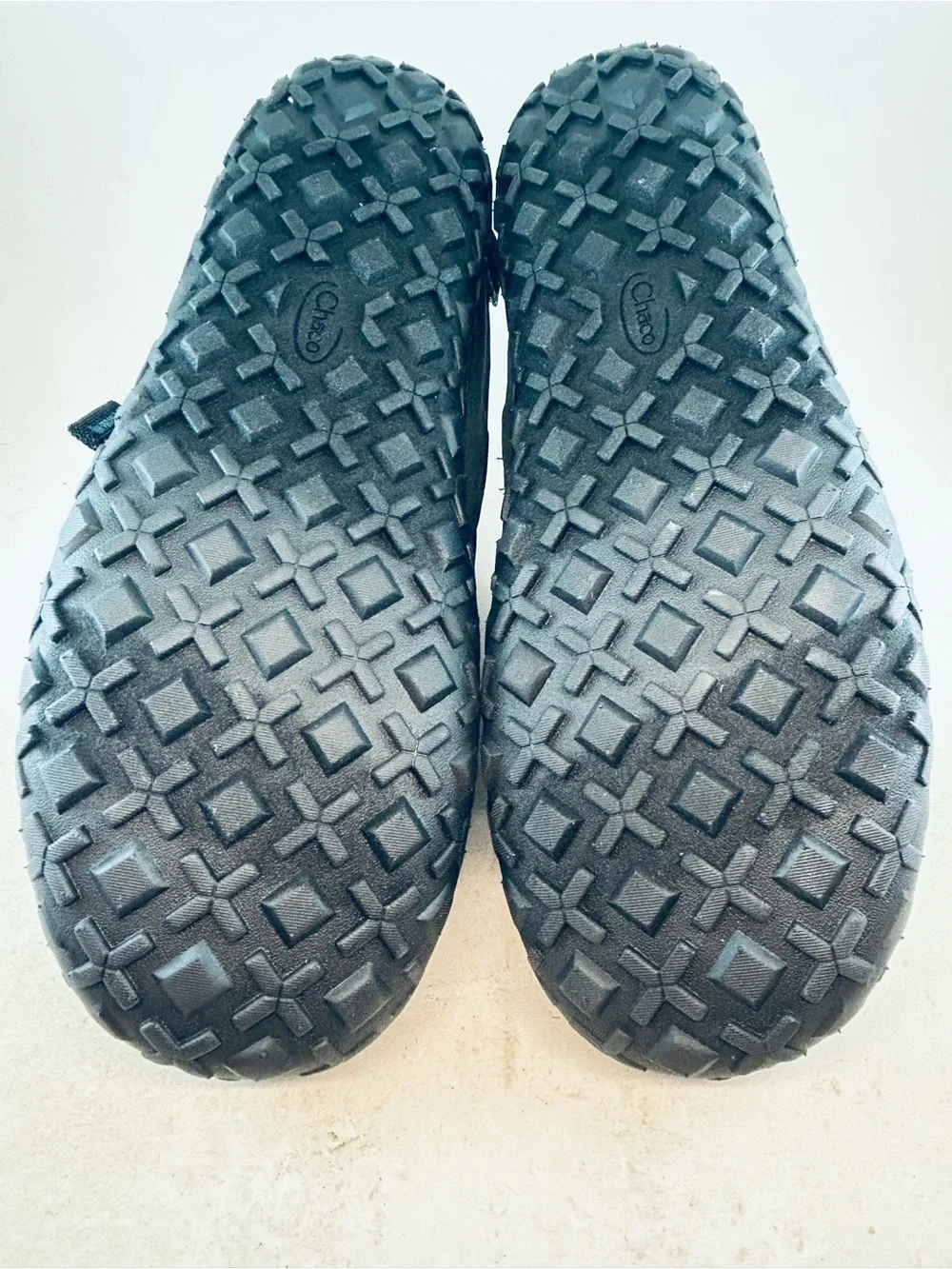 Chaco Men's Black Graphite Ramble Rugged Canvas Clog Slippers size 13 EU 46